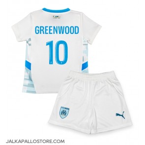 Olympique de Marseille Mason Greenwood #10 Kotipaita Lapsille 2024-25 Lyhythihainen (+ shortsit)